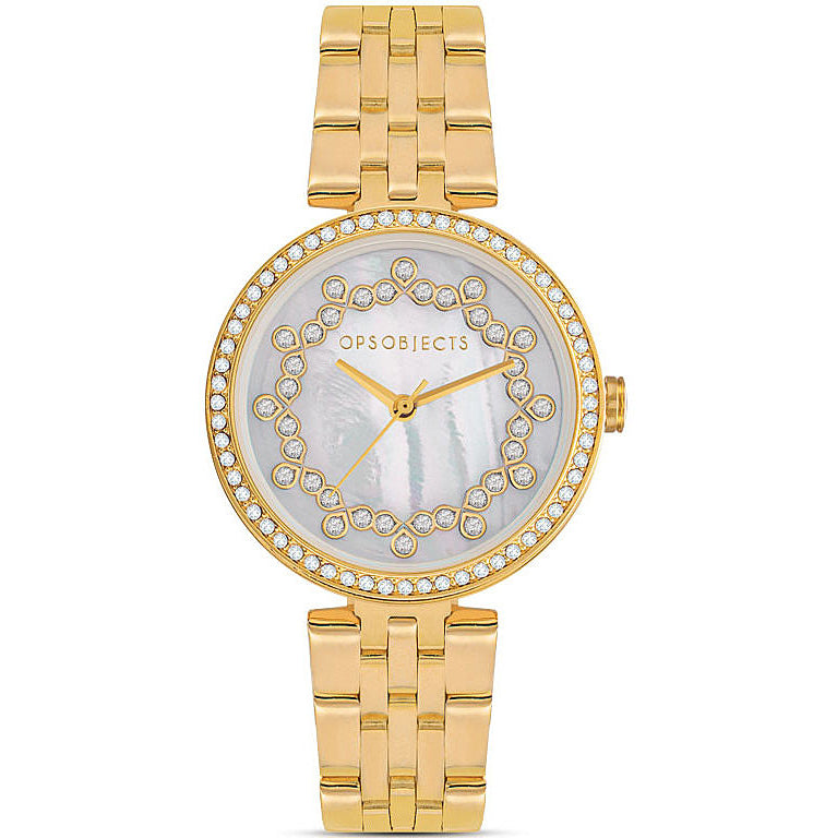 OROLOGIO DONNA SOLO TEMPO CLASSIC BEAUTY DORATO OPS