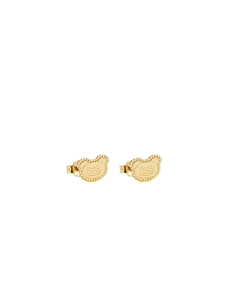ORECCHINI BIMBA ORSETTO IN ORO GIALLO LE BEBE'