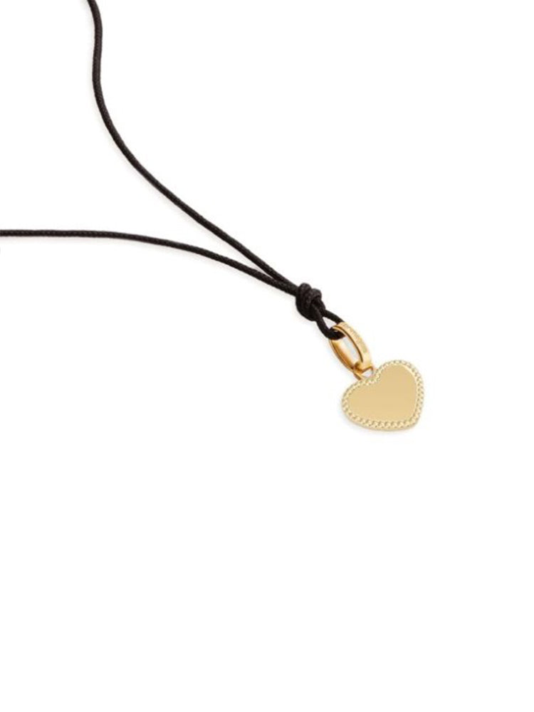 CIONDOLO BIMBA/O A CUORE IN ORO GIALLO LE BEBE'