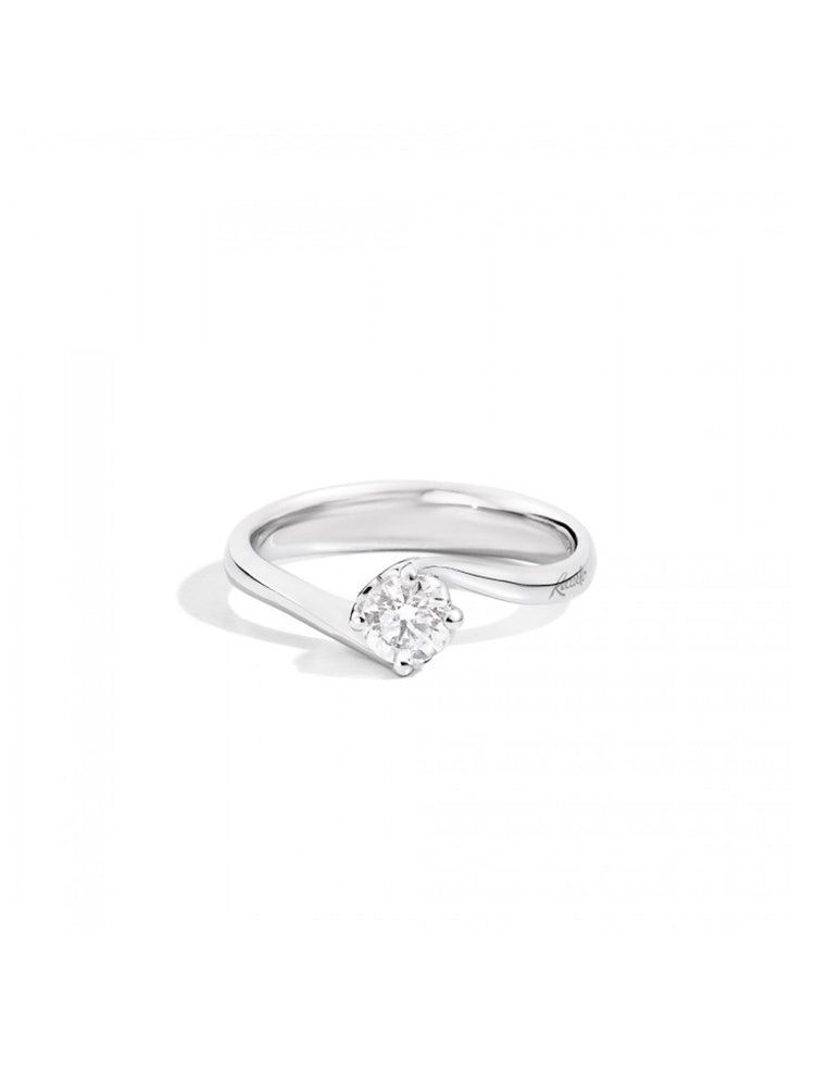 ANELLO DONNA ANNIVERSARY SOLITARIO IN ORO 0,31 CT RECARLO