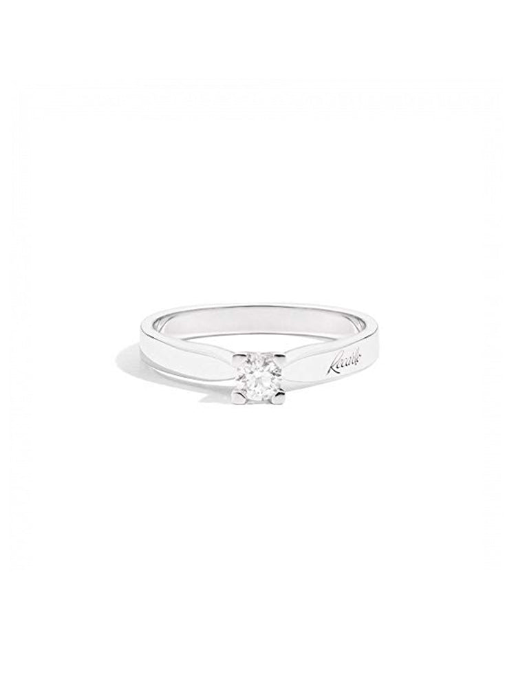 ANELLO DONNA MARIA TERESA SOLITARIO 0,07 CT RECARLO