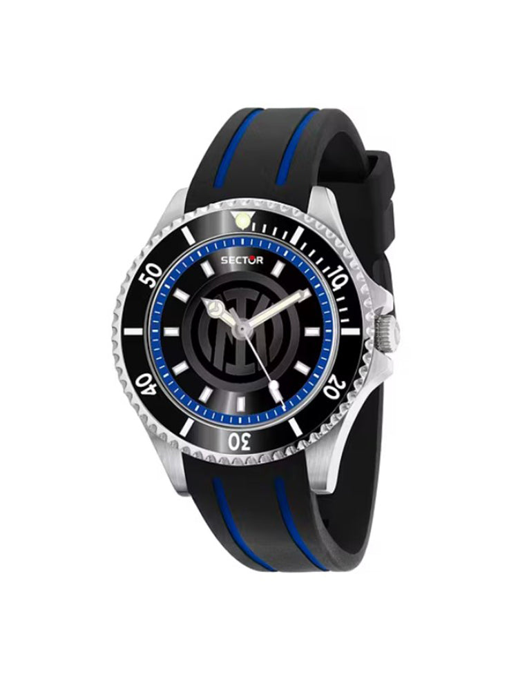 OROLOGIO UOMO CON CINTURINO IN SILICONE INTER X SECTOR