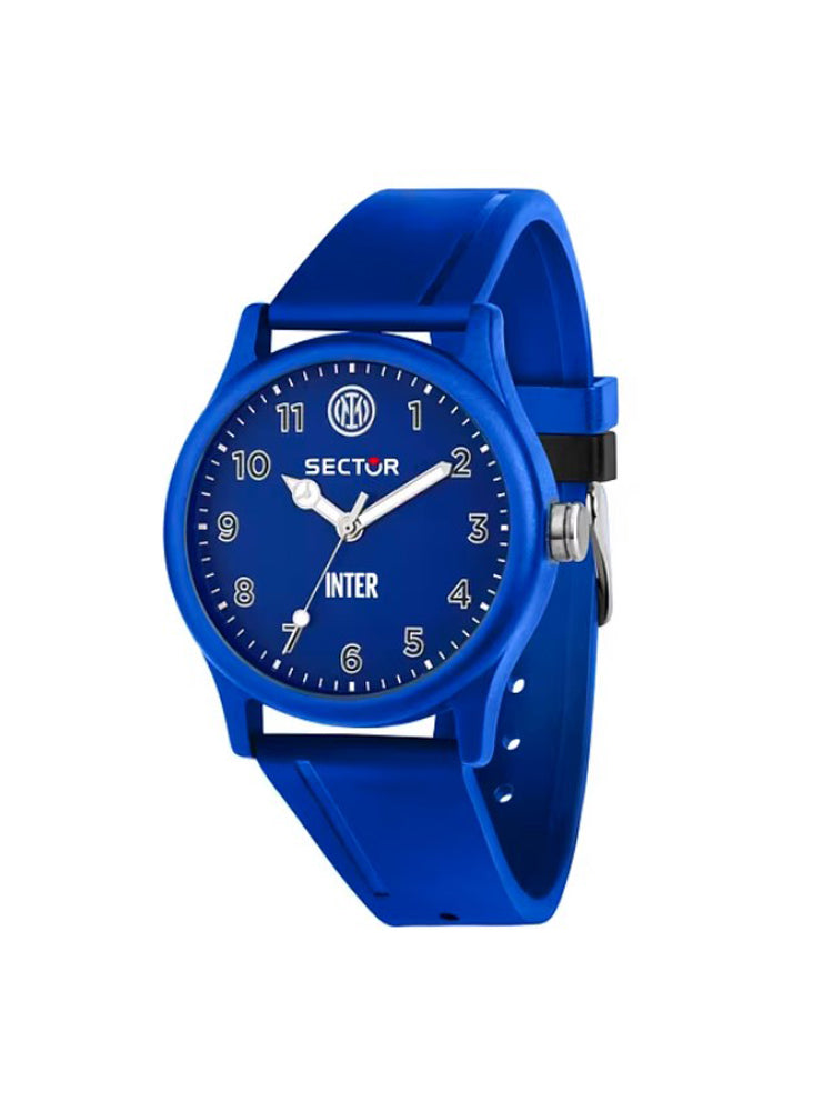 OROLOGIO UOMO SOLO TEMPO IN SILICONE BLU SECTOR X INTER