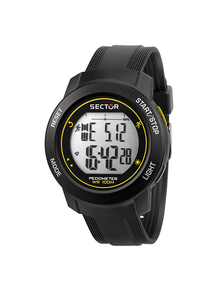 OROLOGIO UOMO DIGITALE EX-37 NERO SECTOR