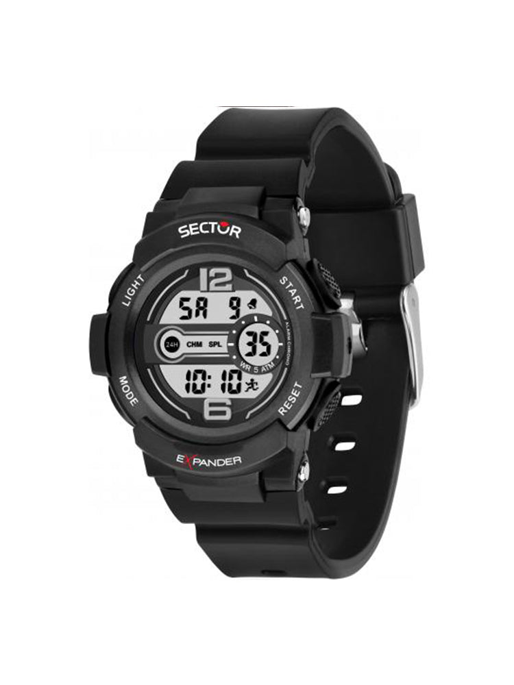 OROLOGIO UOMO DIGITALE EX-16 NERO SECTOR