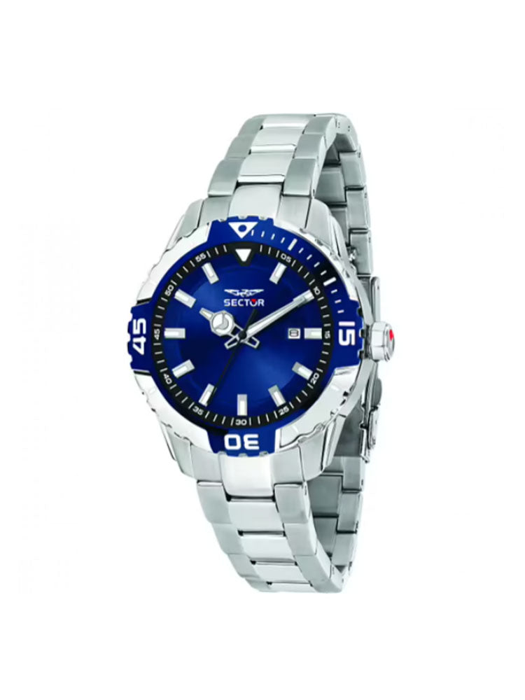 OROLOGIO UOMO LEGEND IN ACCIAIO CON DETTAGLI BLU SECTOR
