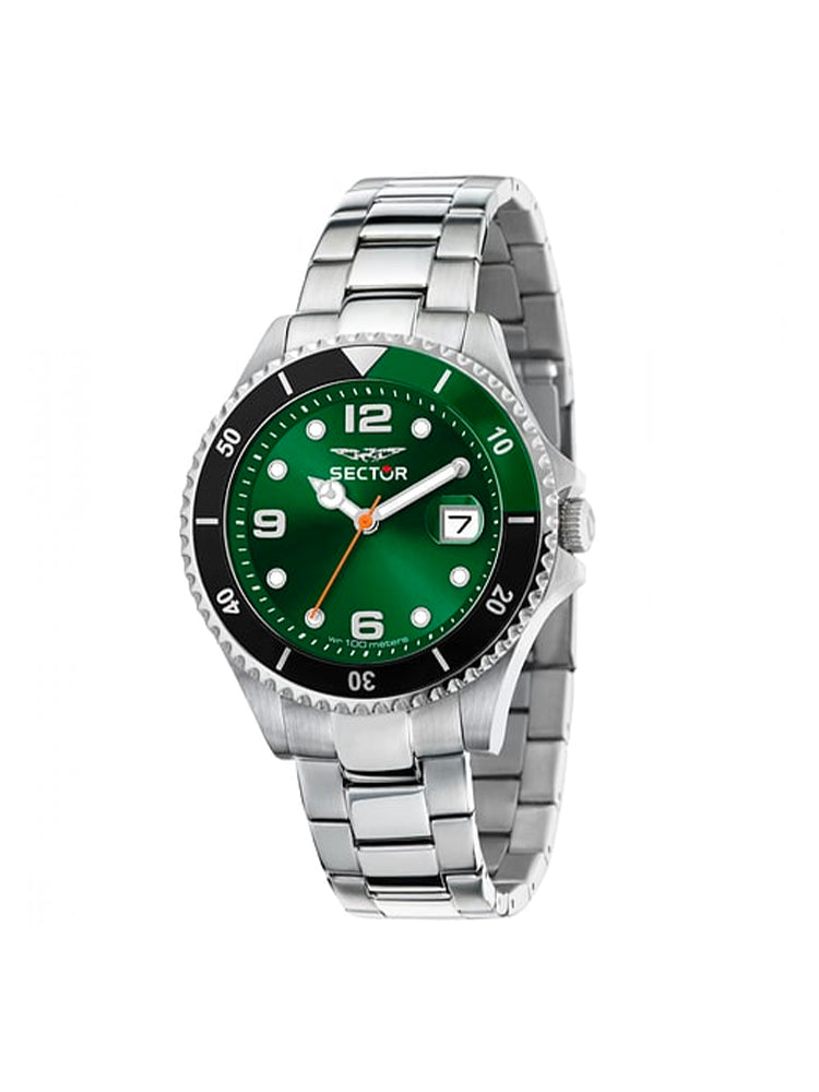 OROLOGIO UOMO 230 SOLO TEMPO CON QUADRANTE VERDE SECTOR