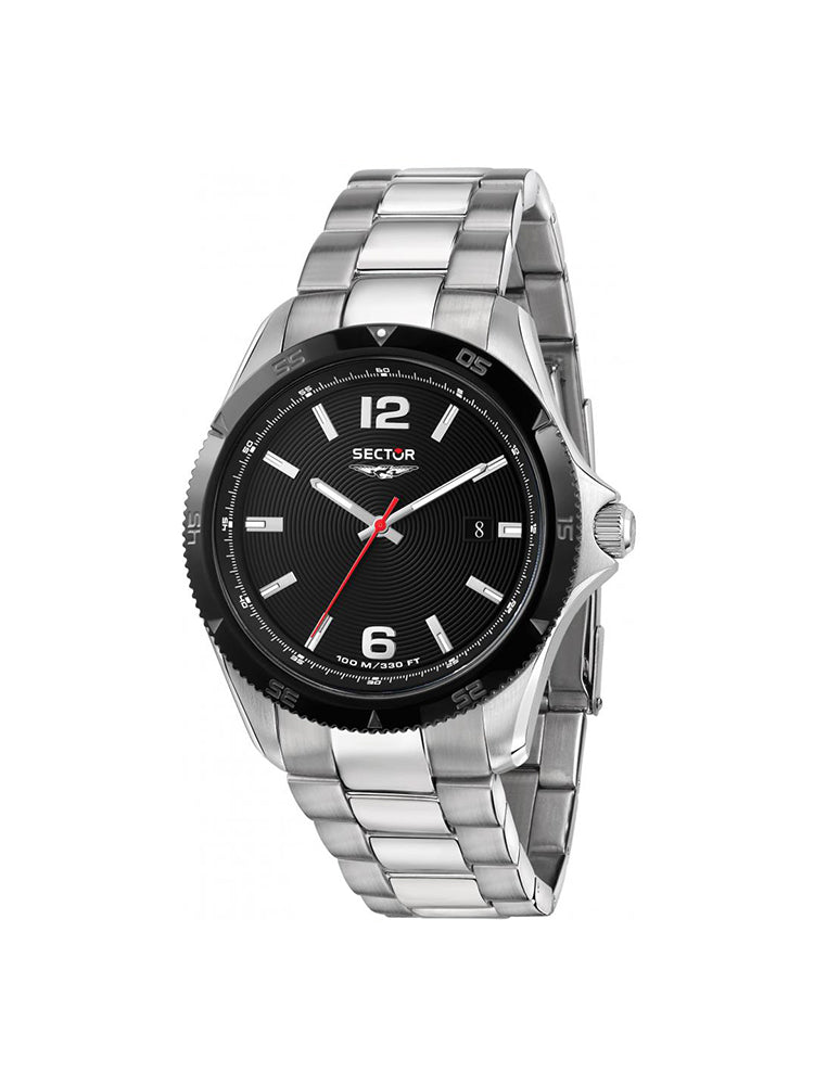 OROLOGIO UOMO SOLO TEMPO 650 IN ACCIAIO SECTOR