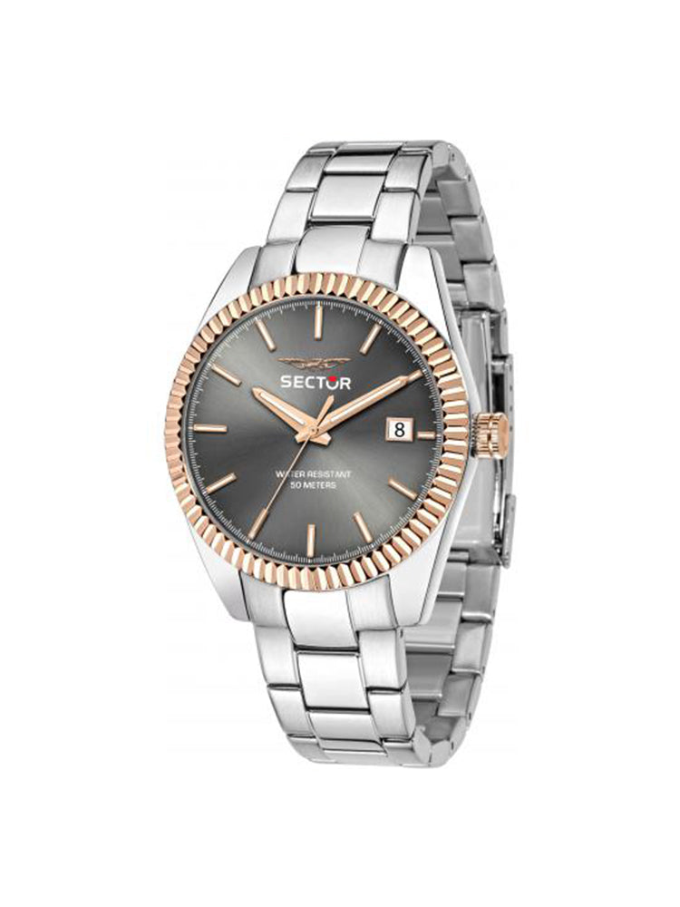 OROLOGIO UOMO SOLO TEMPO 240 BICOLORE SECTOR