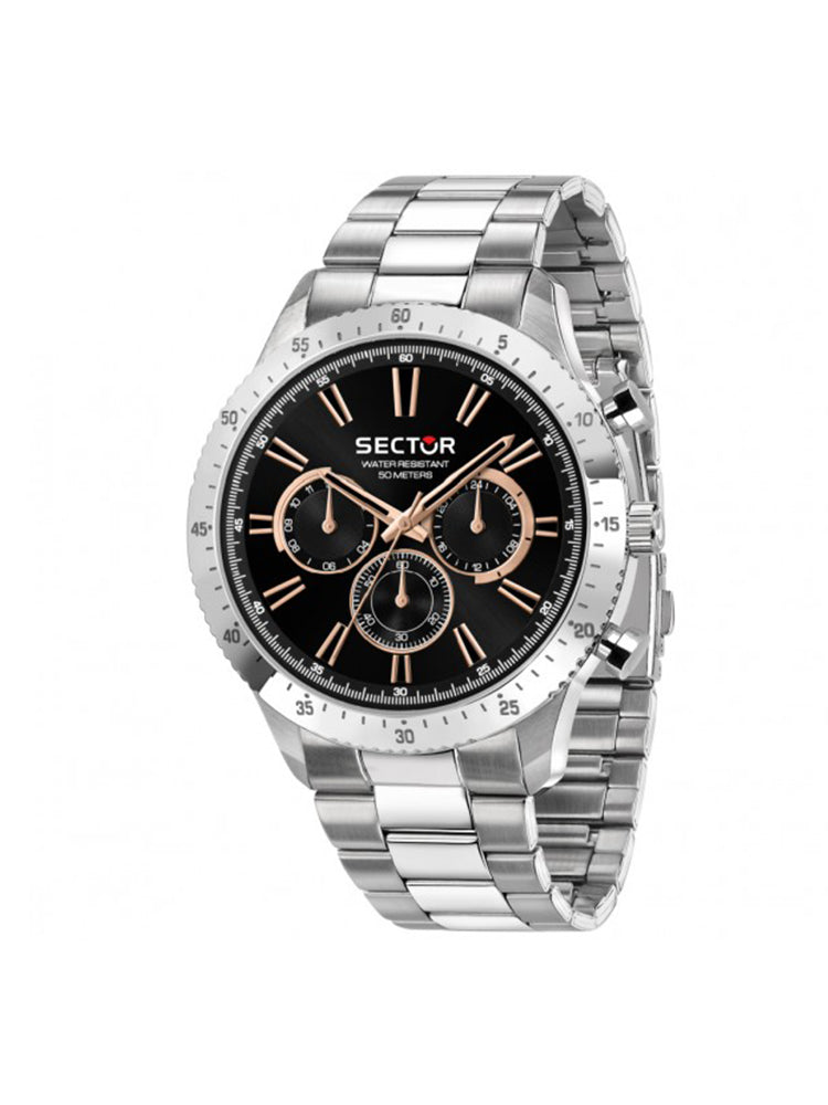 OROLOGIO UOMO CRONOGRAFO 270 IN ACCIAIO SECTOR
