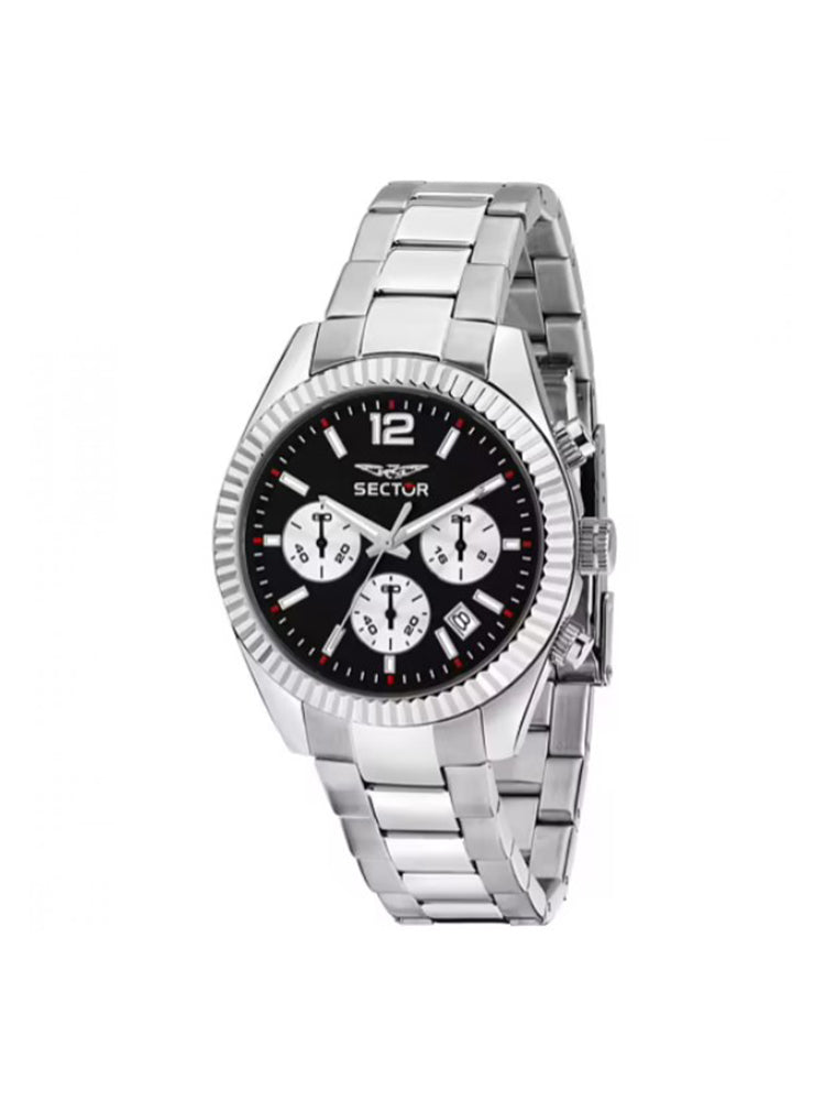 OROLOGIO UOMO CRONOGRAFO 240 IN ACCIAIO SECTOR