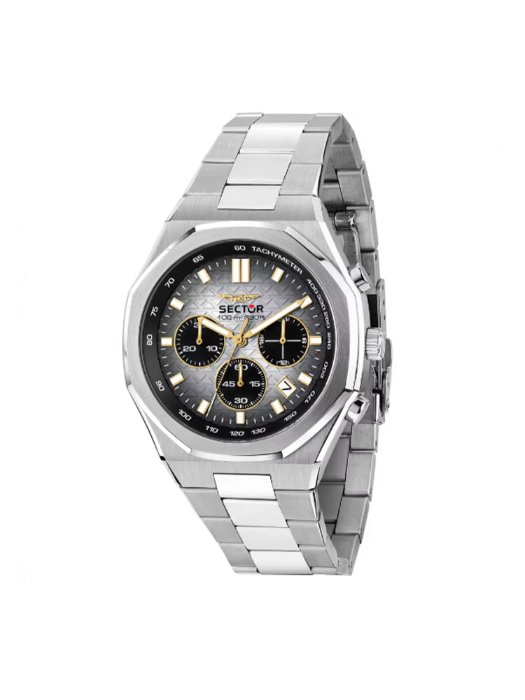 OROLOGIO UOMO OTTO150 CRONOGRAFO CON QUADRANTE GRIGIO SECTOR