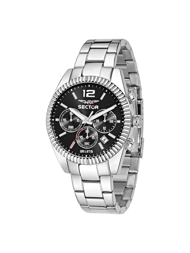 OROLOGIO UOMO CRONOGRAFO 240 ACCIAIO SECTOR