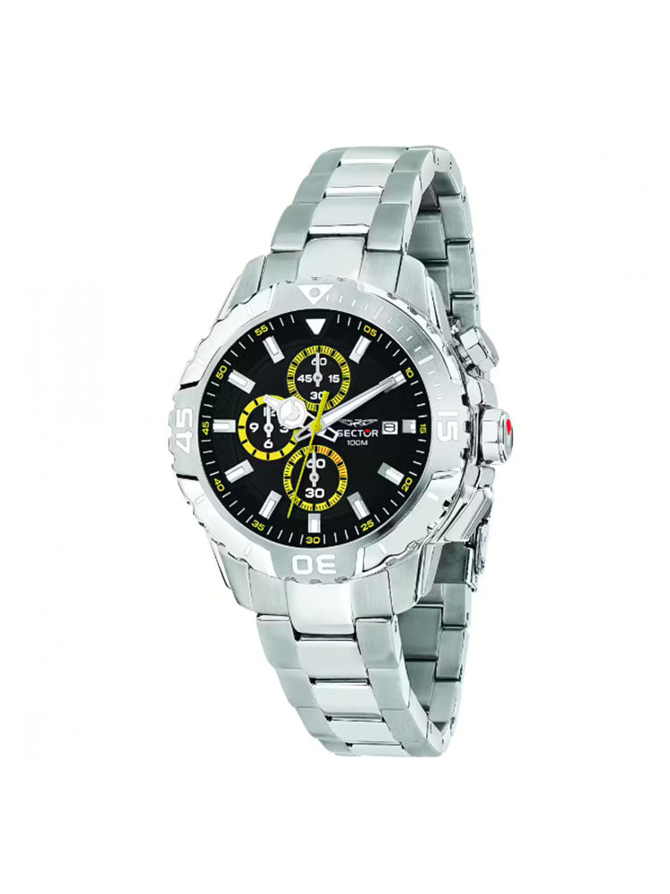 OROLOGIO UOMO LEGEND CRONOGHRAFO 43 MM IN ACCIAIO SECTOR