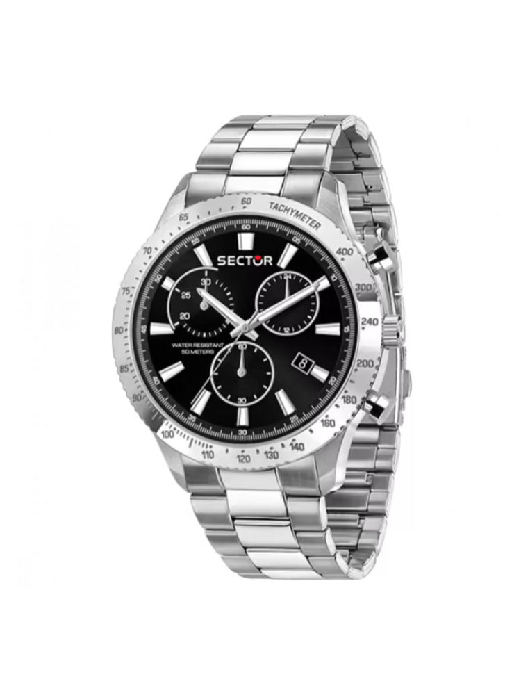 OROLOGIO UOMO 270 CRONOGRAFO CON QUADRANTE NERO SECTOR