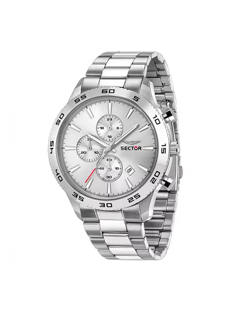 OROLOGIO UOMO CRONO 270 IN ACCIAIO SILVER SECTOR