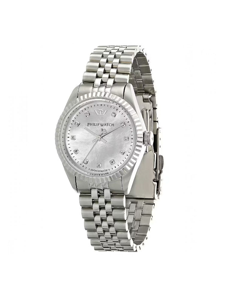OROLOGIO DONNA CARIBE 35 MM CON DIAMANTI NEL QUADRANTE PHILIP WATCH