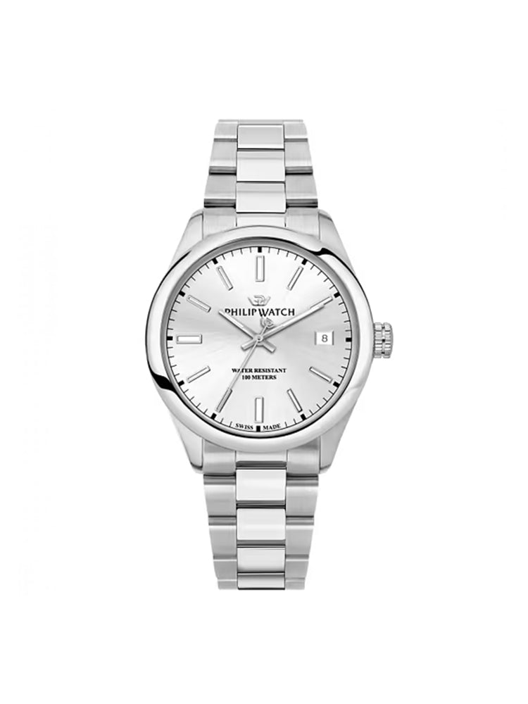 OROLOGIO UOMO CARIBE CON QUADRANTE SILVER PHILIP WATCH