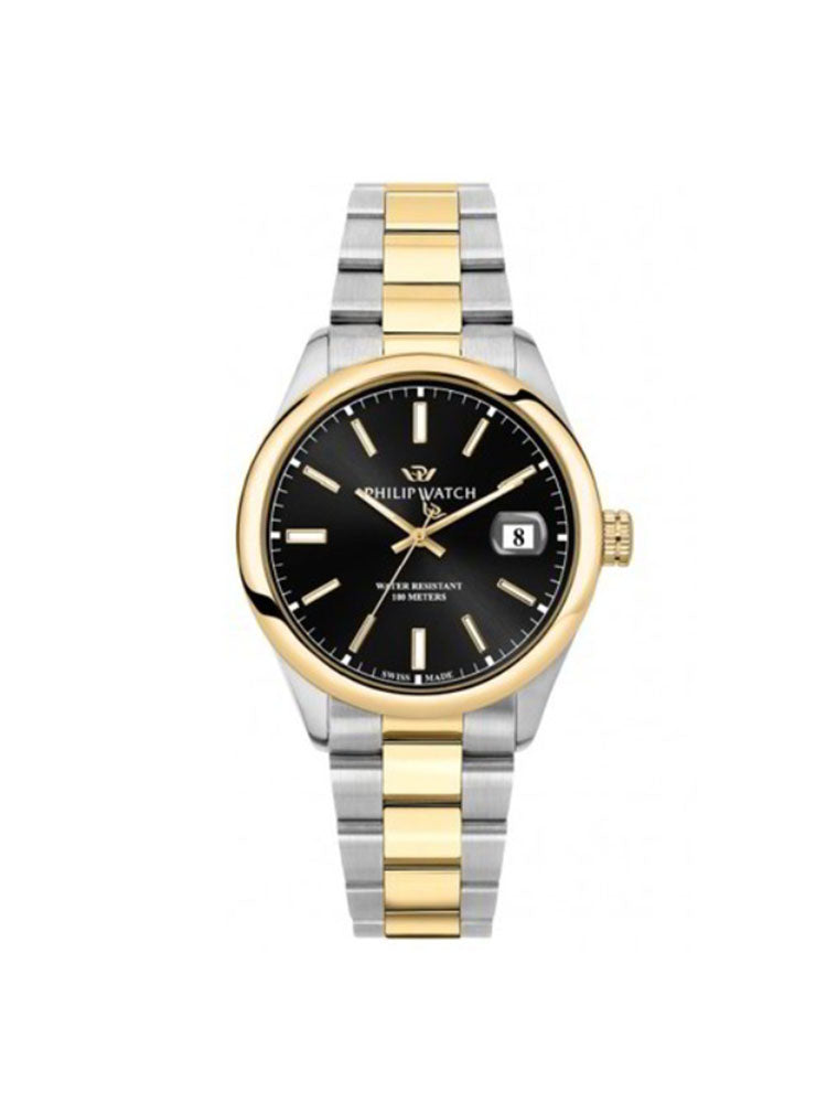 OROLOGIO UOMO CARIBE IN ACCIAIO BICOLORE DORATO PHILIP WATCH