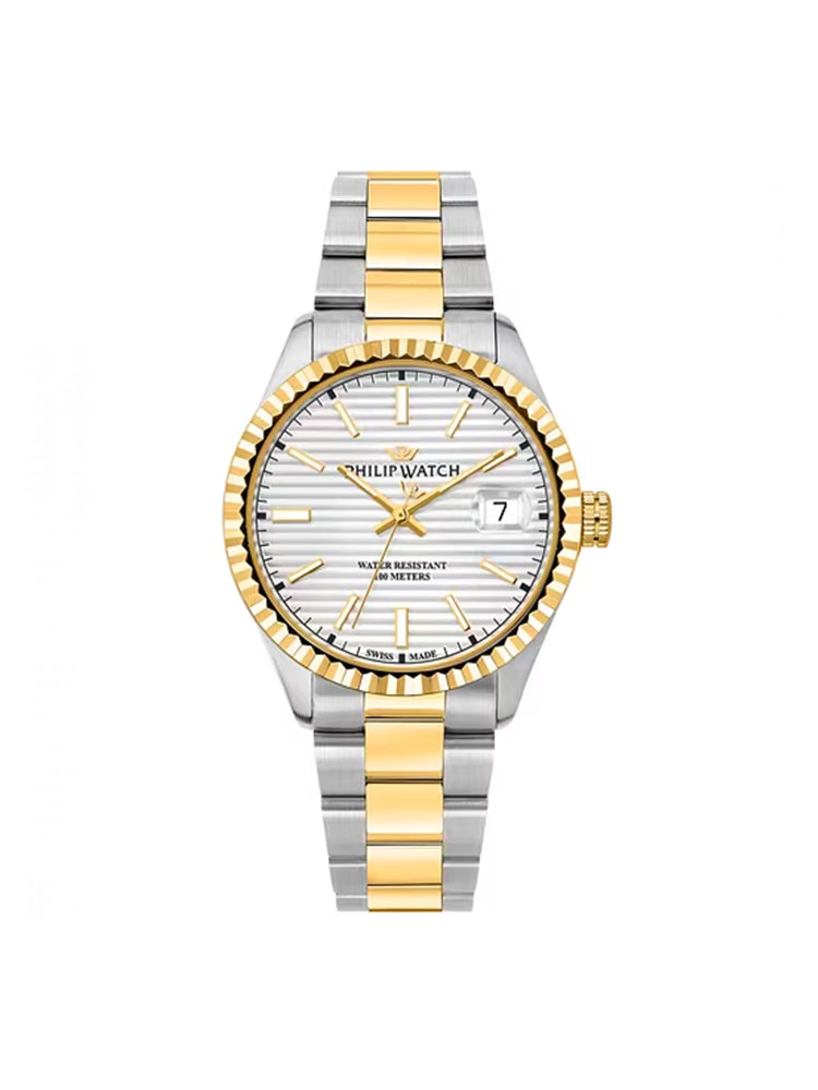 OROLOGIO UOMO CARIBE IN ACCIAIO BICOLORE ORO PHILIP WATCH