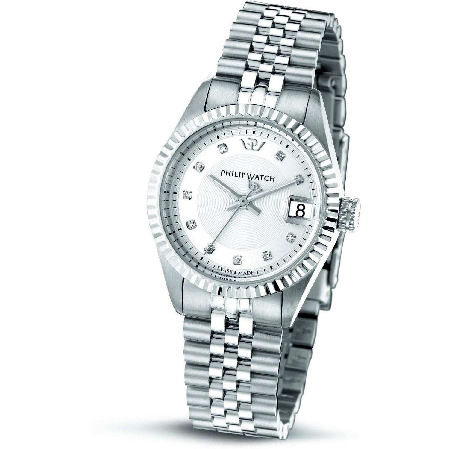 OROLOGIO DONNA MULTIFUNZIONE CARIBE IN ACCIAIO PHILIP WATCH