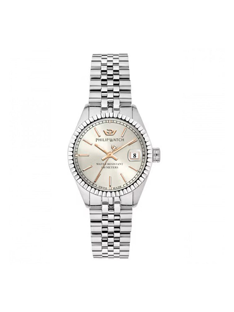 OROLOGIO DONNA SOLO TEMPO  CARIBE QUADRANTE BEIGE PHILIP WATCH