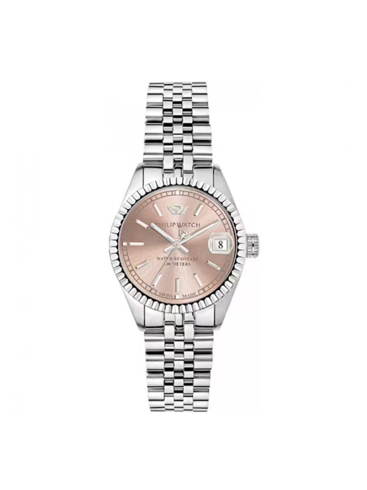OROLOGIO DONNA CARIBE IN ACCIAIO CON QUADRANTE ROSA PHILIP WATCH