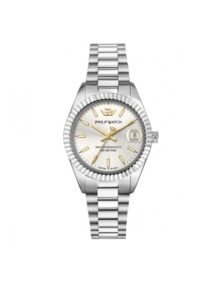 OROLOGIO DONNA CARIBE IN ACCIAIO CON INIDICI COLOR ORO PHILIP WATCH