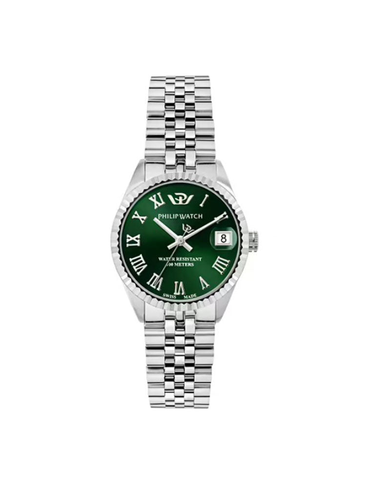 OROLOGIO DONNA CARIBE CON QUADRANTE VERDE E NUMERI ROMANI PHILIP WATCH
