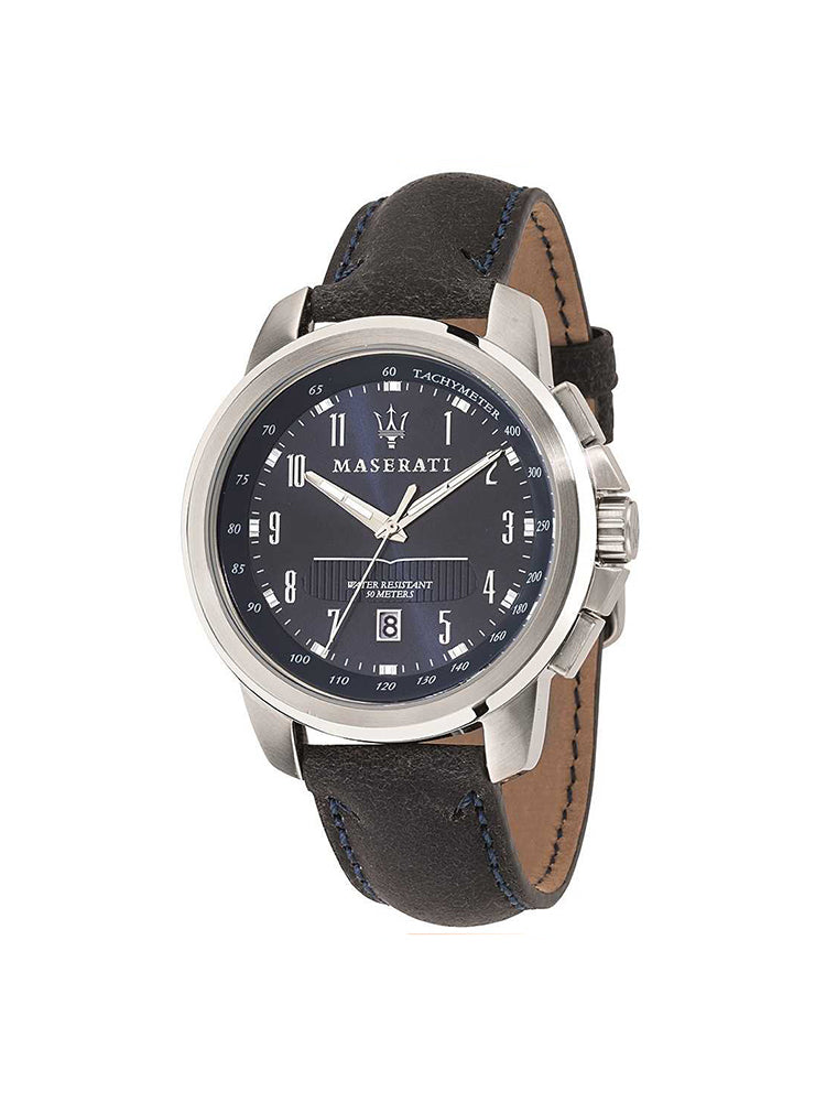OROLOGIO UOMO SOLO TEMPO SUCCESSO MARRONE MASERATI