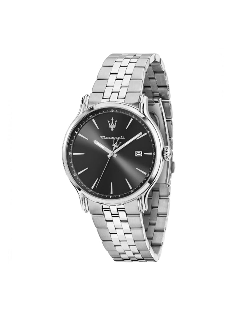 OROLOGIO UOMO EPOCA SOLO TEMPO IN ACCIAIO 40 MM MASERATI