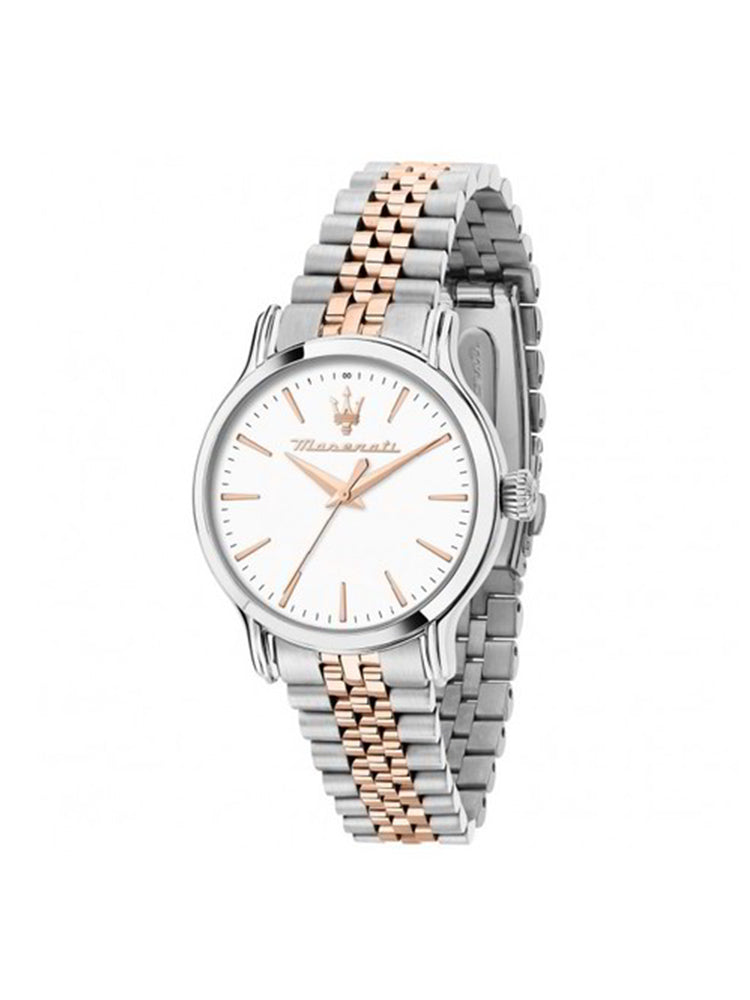 OROLOGIO DONNA EPOCA ACCIAIO E ROSE GOLD MASERATI