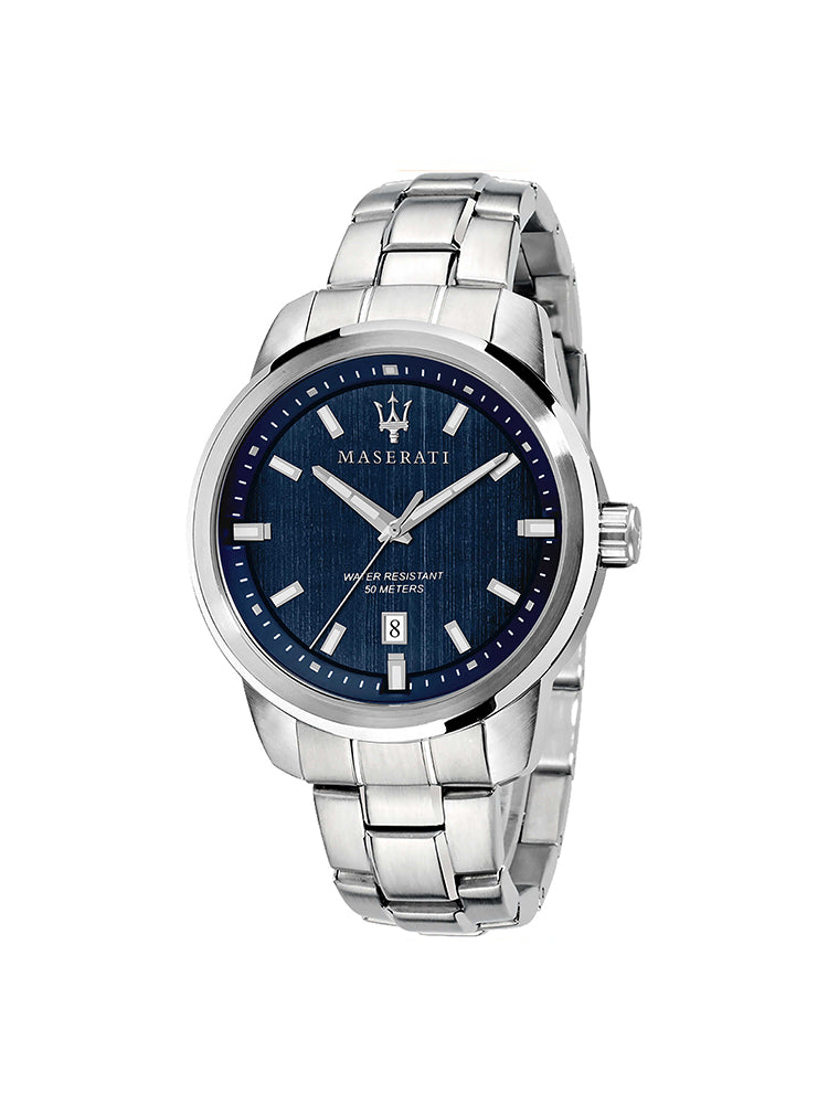 OROLOGIO UOMO SOLO TEMPO SUCCESSO IN ACCIAIO MASERATI