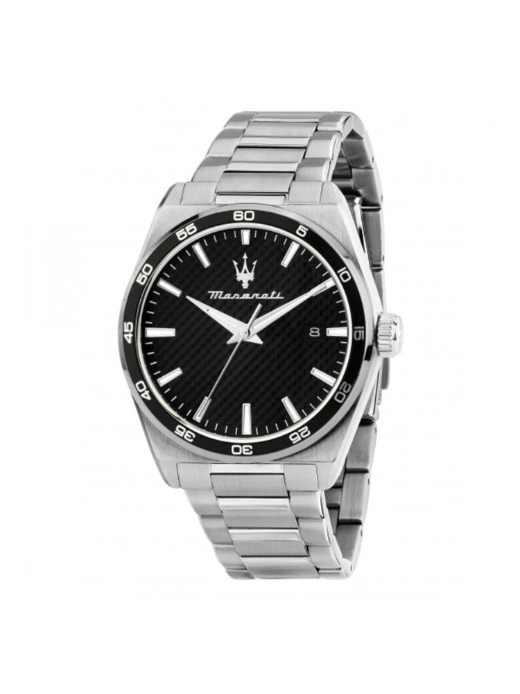 OROLOGIO UOMO SOLO TEMPO IN ACCIAIO MASERATI