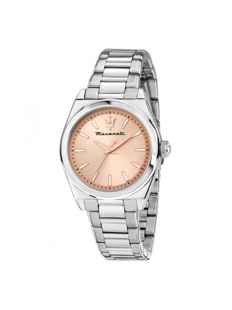 OROLOGIO DONNA VELOCITA' SOLO TEMPO CON QUADRANTE ROSA MASERATI