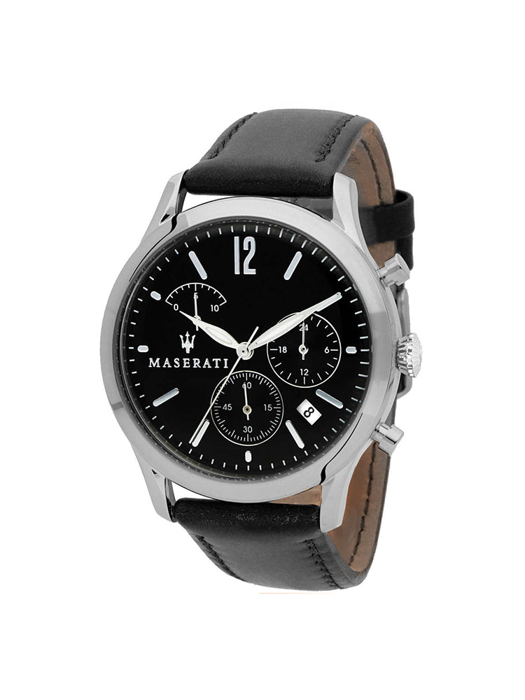 OROLOGIO UOMO CRONOGRAFO TRADIZIONE NERO MASERATI