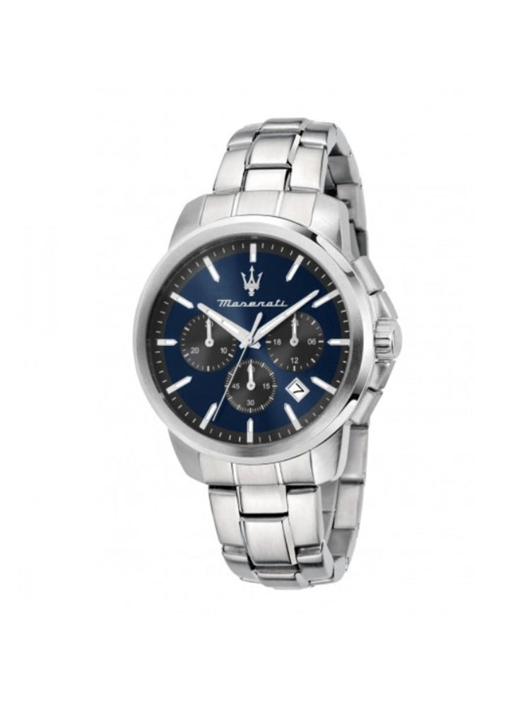 OROLOGIO UOMO SUCCESSO CRONOGRAFO CON QUADRANTE BLU MASERATI