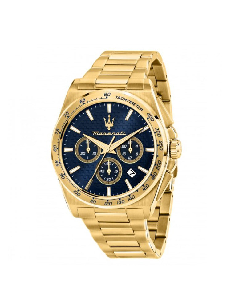 OROLOGIO MASERATI CRONOGRAFO IN ACCIAIO DORATO MASERATI