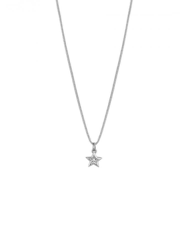 COLLANA DONNA ALLEGRA IN ARGENTO CON STELLA ROSATO