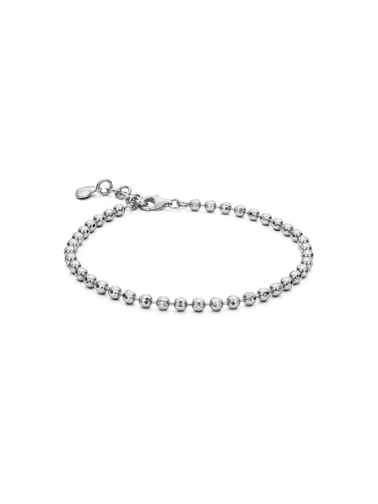 BRACCIALE DONNA STORIE COMPONIBILE CON SFERE IN ARGENTO ROSATO