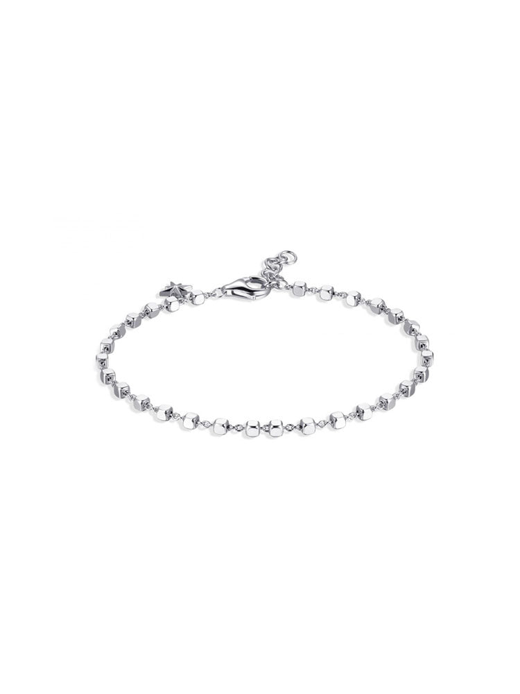 BRACCIALE DONNA STORIE COMPONIBILE IN ARGENTO ROSATO