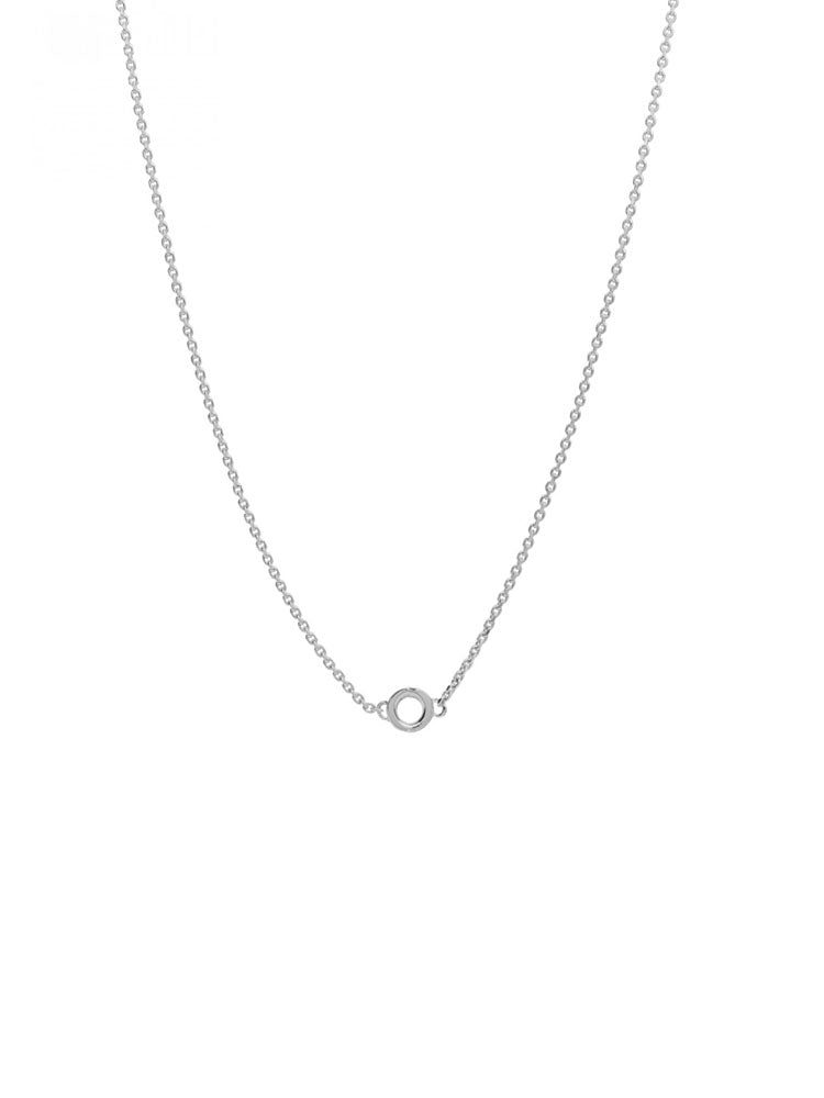 COLLANA DONNA STORIE CATENA FORZATINA IN ARGENTO ROSATO
