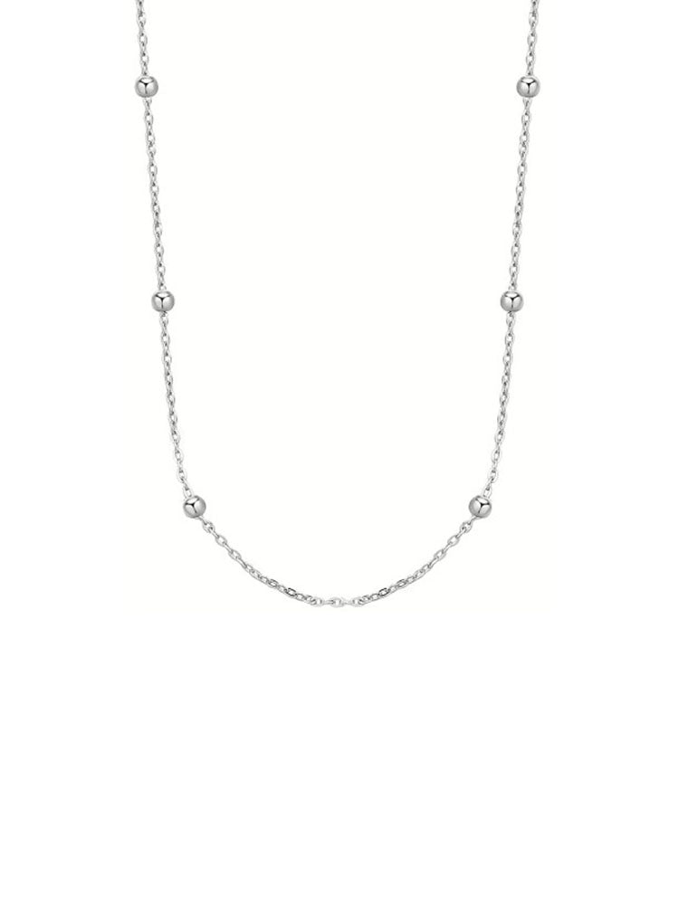COLLANA DONNA IN ARGENTO STORIE ROSATO