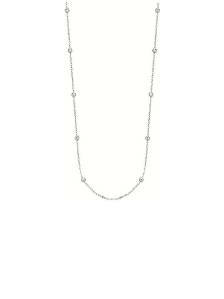 COLLANA DONNA IN ARGENTO STORIE ROSATO