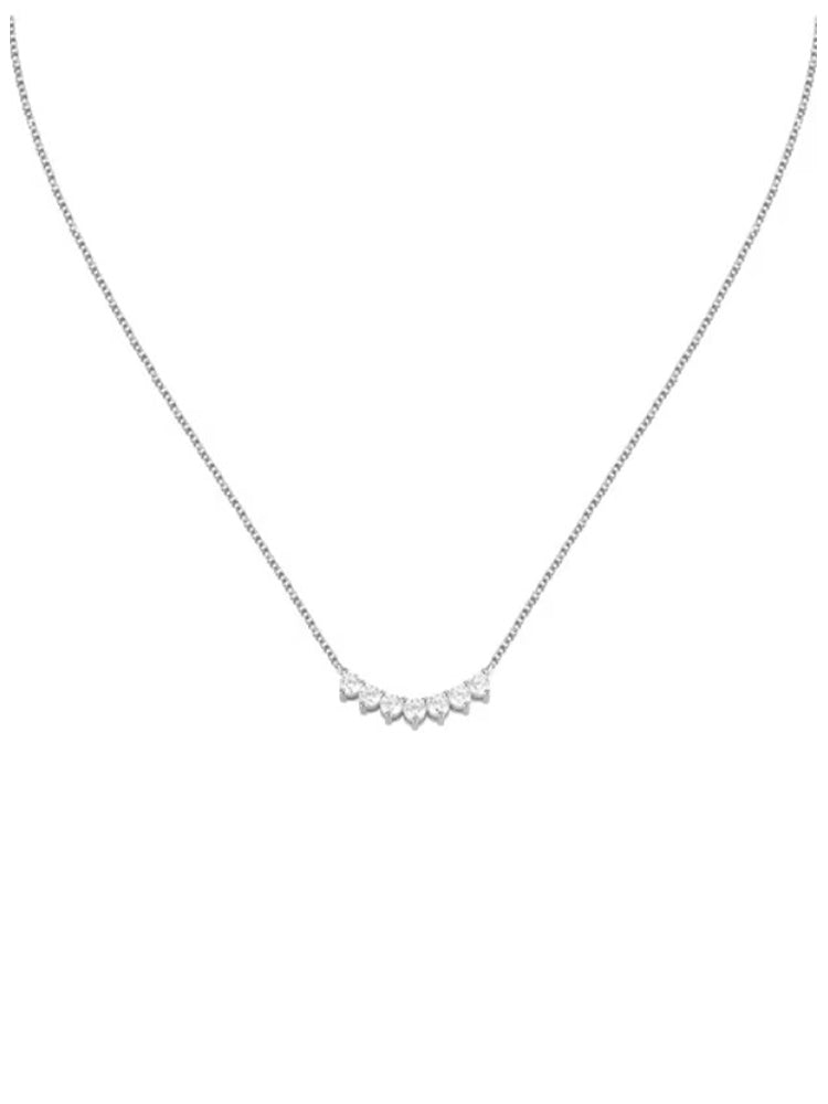 COLLANA DONNA IN ARGENTO CON CUORI CENTRALI MORELLATO