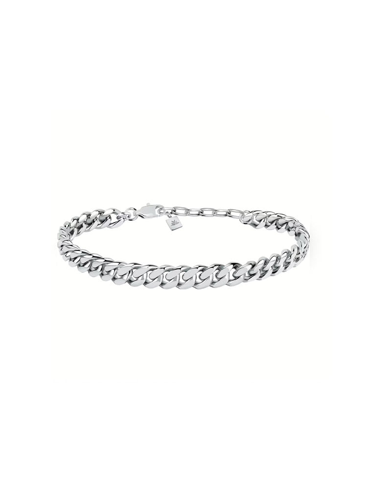 BRACCIALE UOMO IN ACCIAIO A CATENA MAGLIA GRUMETTE COLLEZIONE CATENE MORELLATO
