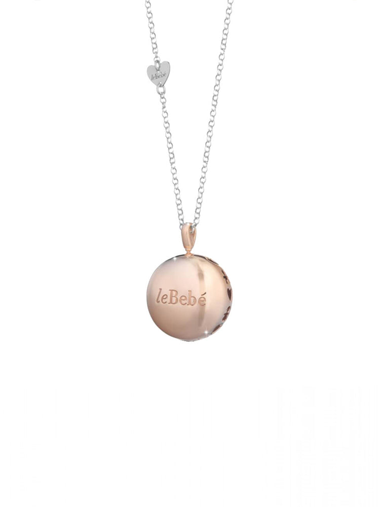 COLLANA SUONAMORE CON CIONDOLO ORO ROSA LE BEBE'