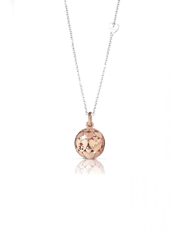COLLANA SUONAMORE I MONDI IN ORO ROSA LE BEBE'