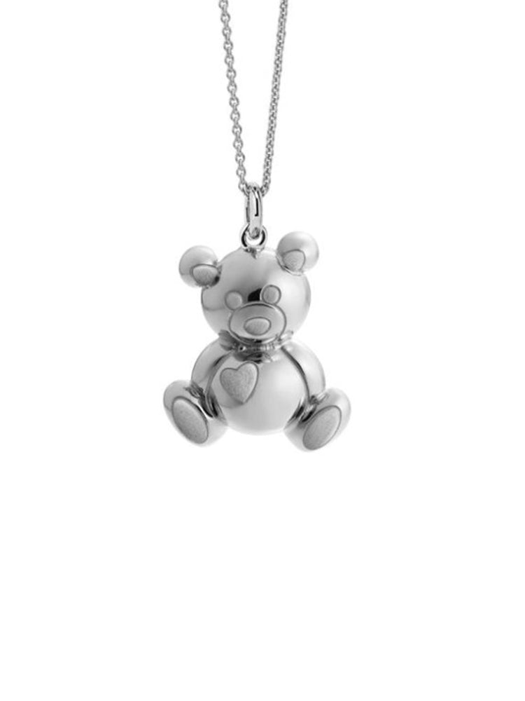 COLLANA DONNA SUONAMORE ORSETTO IN ARGENTO LE BEBE'