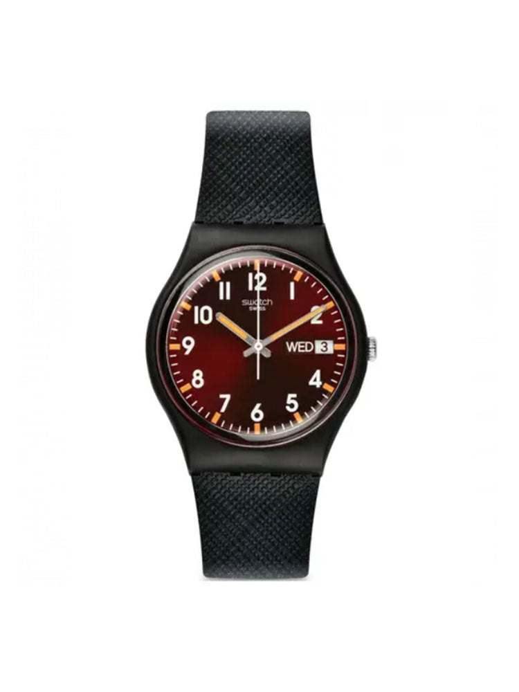 OROLOGIO UNISEX SIR RED NERO SWATCH